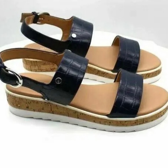 Marc Fisher Sport Wedges - Gordy, Dark Blue, 9 - Picture 8 of 16